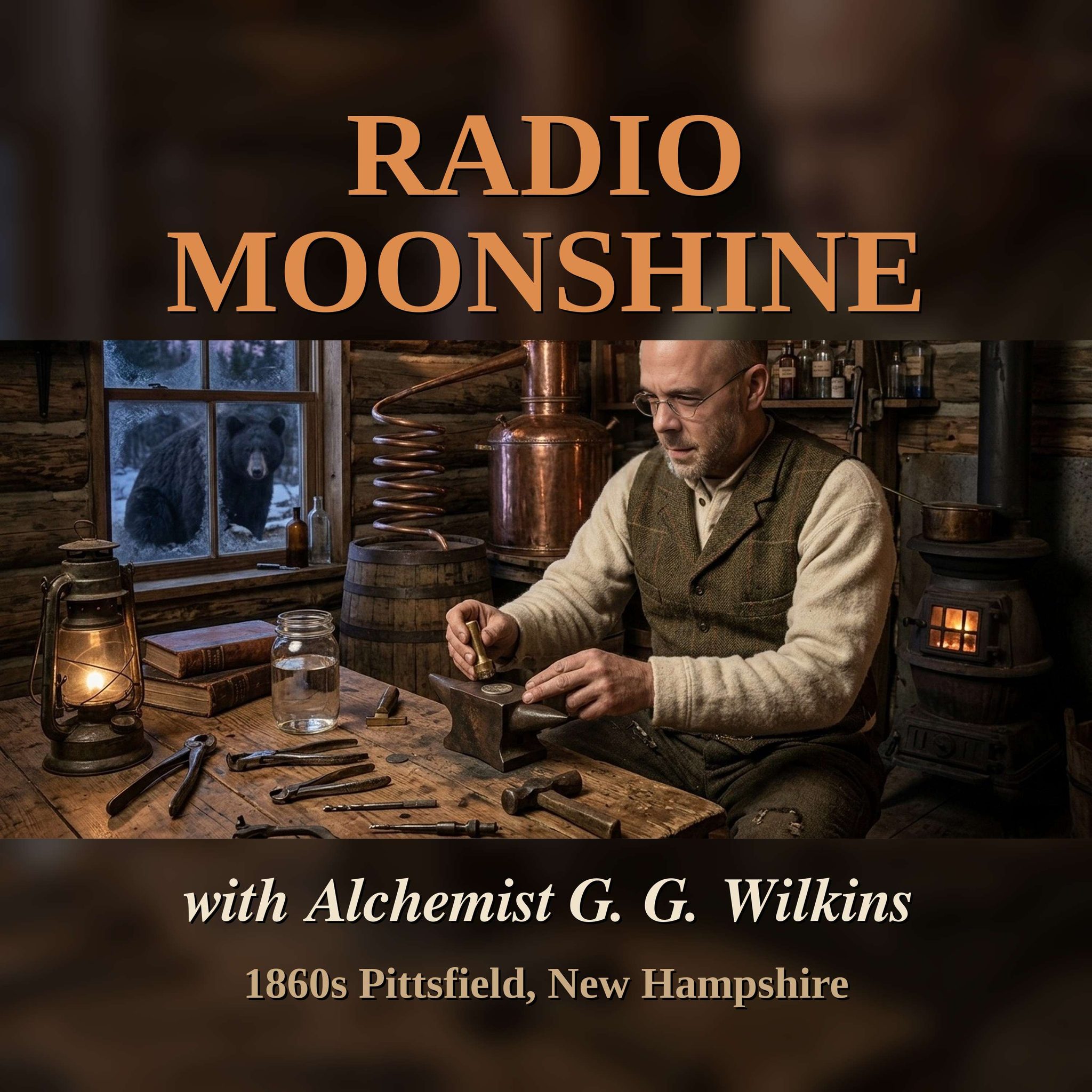 Radio Moonshine with Alchemist G. G. Wilkins podcast cover